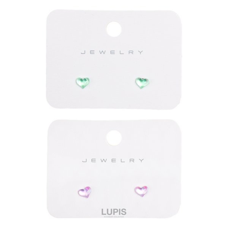 クリアカラープチハートピアス【小さめ S925ポスト】 | LUPIS | 詳細画像5 