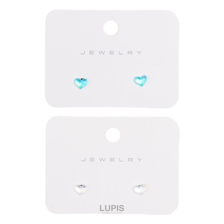 クリアカラープチハートピアス【小さめ S925ポスト】 | LUPIS | 詳細画像6 