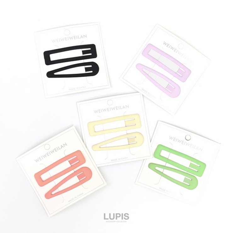 パステルマットカラーぱっちんヘアピンセット 【ヘアピン パッチンピン | LUPIS | 詳細画像4 