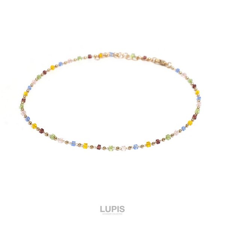 キューブビーズチョーカーネックレス 【チョーカー ネックレス | LUPIS | 詳細画像3 