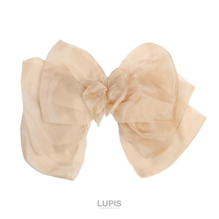 シフォンBIGリボンバレッタ | LUPIS | 詳細画像4 