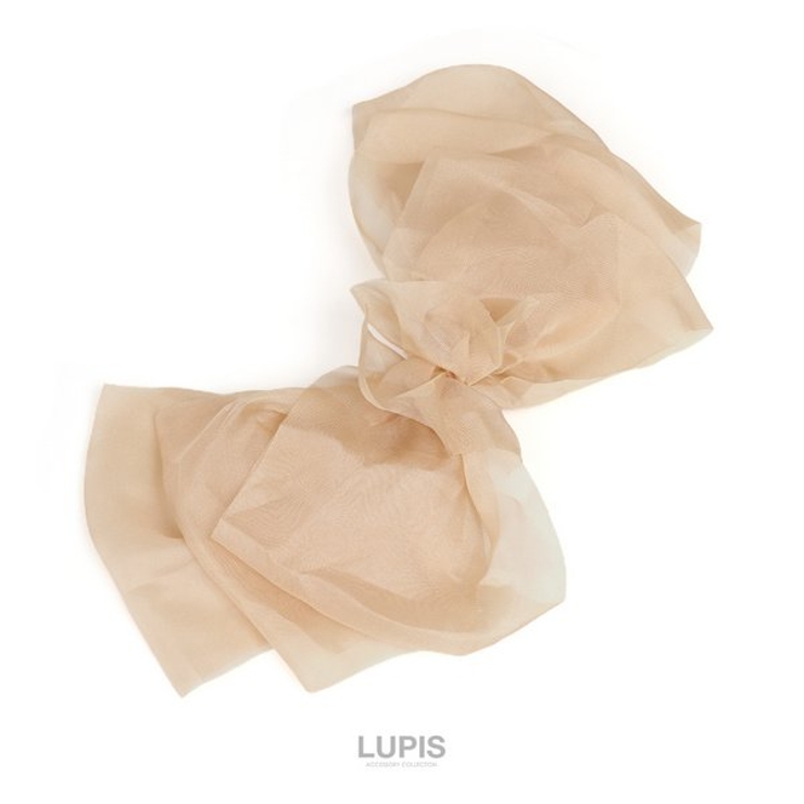 シフォンBIGリボンバレッタ | LUPIS | 詳細画像6 