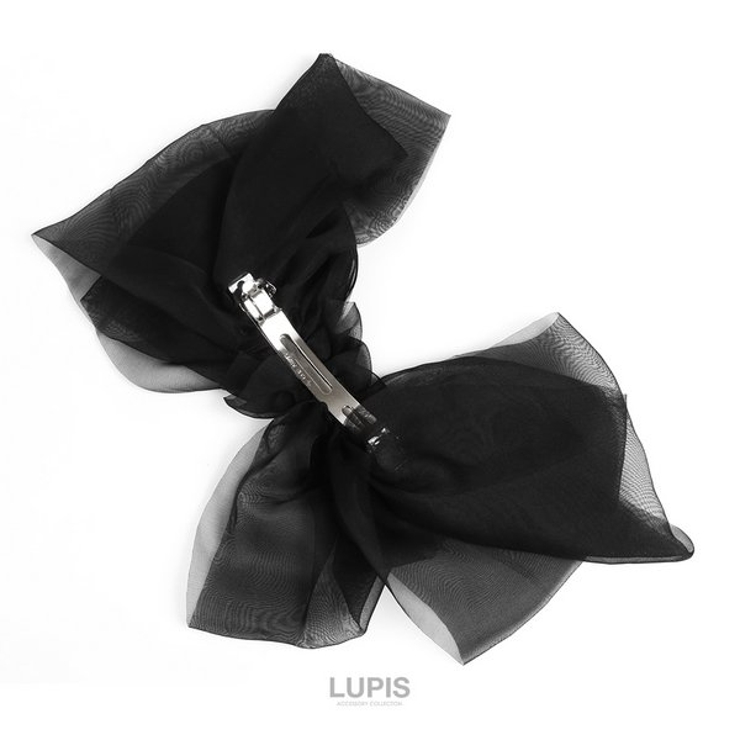 シフォンBIGリボンバレッタ | LUPIS | 詳細画像10 