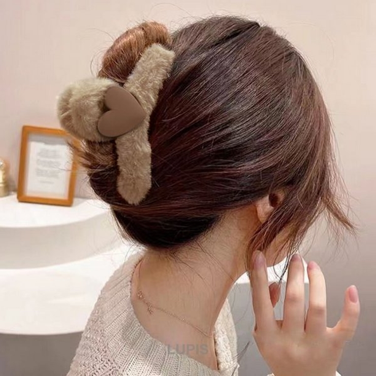 ハートファーバンスクリップ【ヘアアクセサリー】 | LUPIS | 詳細画像8 