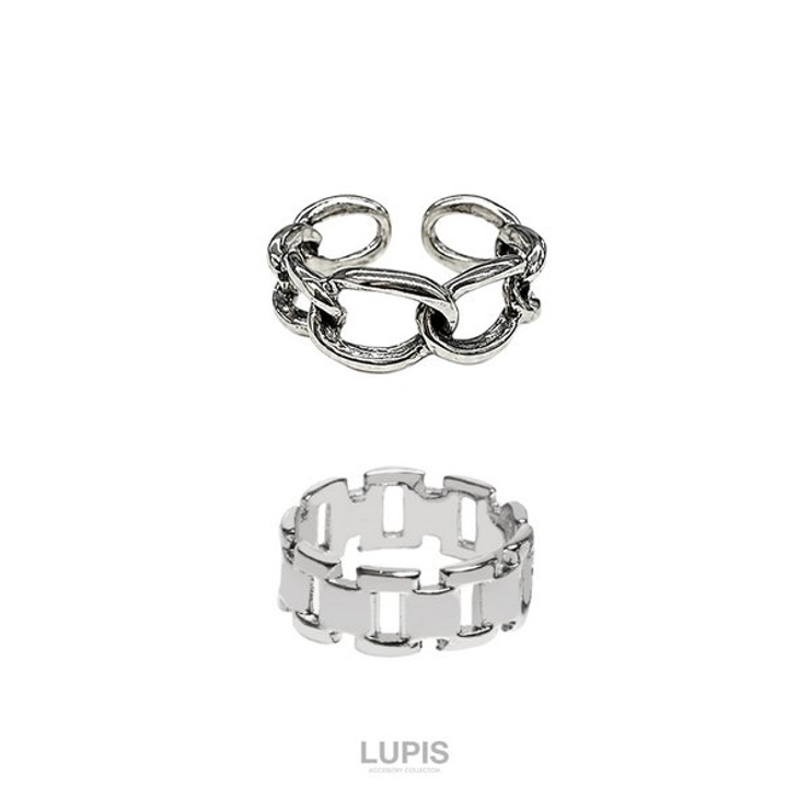 カジュアルメタルチェーンリング | LUPIS | 詳細画像2 