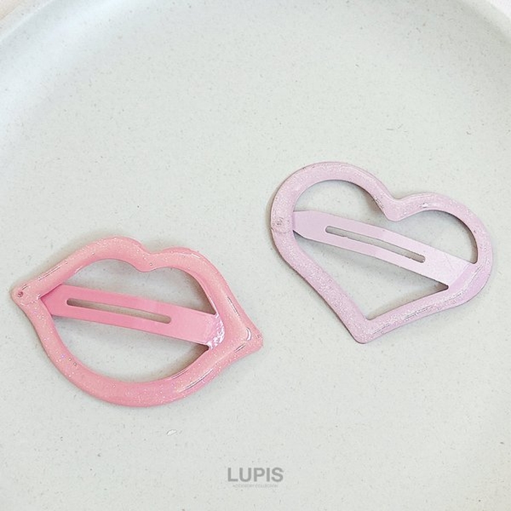 ハート×リップぱっちんヘアピン | LUPIS | 詳細画像5 