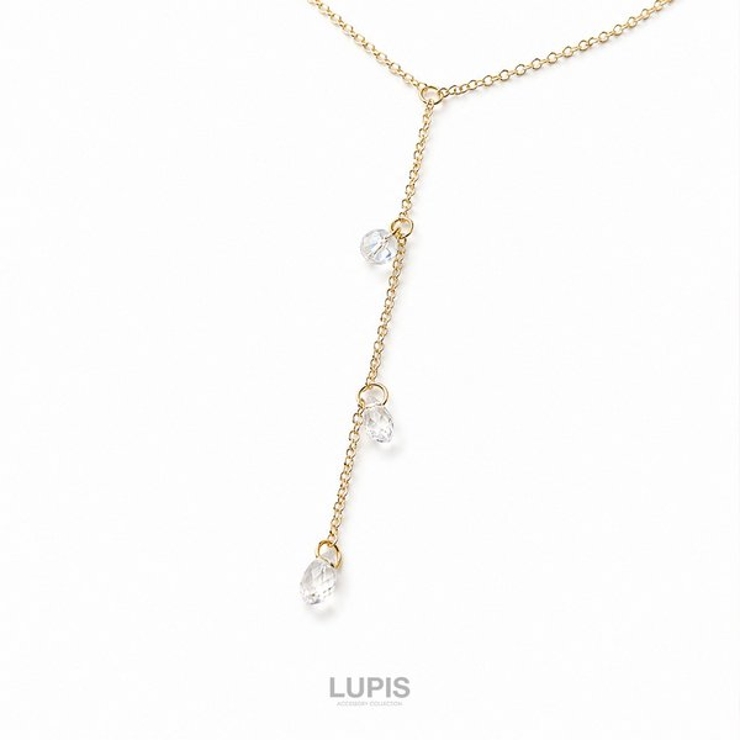 ステーションビジューY字ネックレス | LUPIS | 詳細画像5 