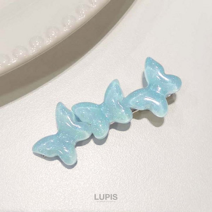 3連バタフライヘアクリップ | LUPIS | 詳細画像3 