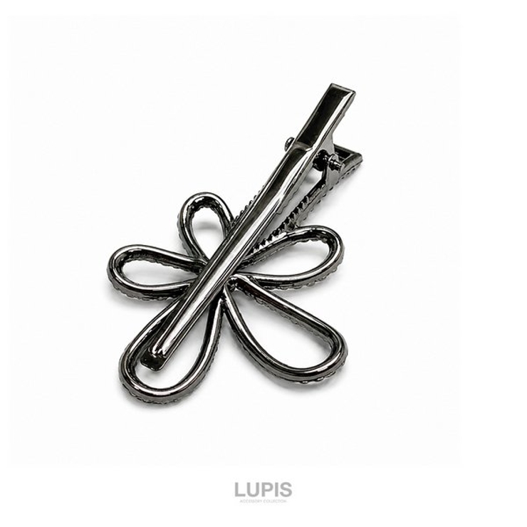ダークストーンフラワーヘアクリップ | LUPIS | 詳細画像2 
