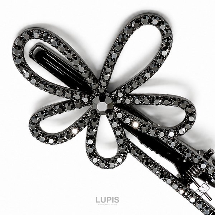 ダークストーンフラワーヘアクリップ | LUPIS | 詳細画像4 