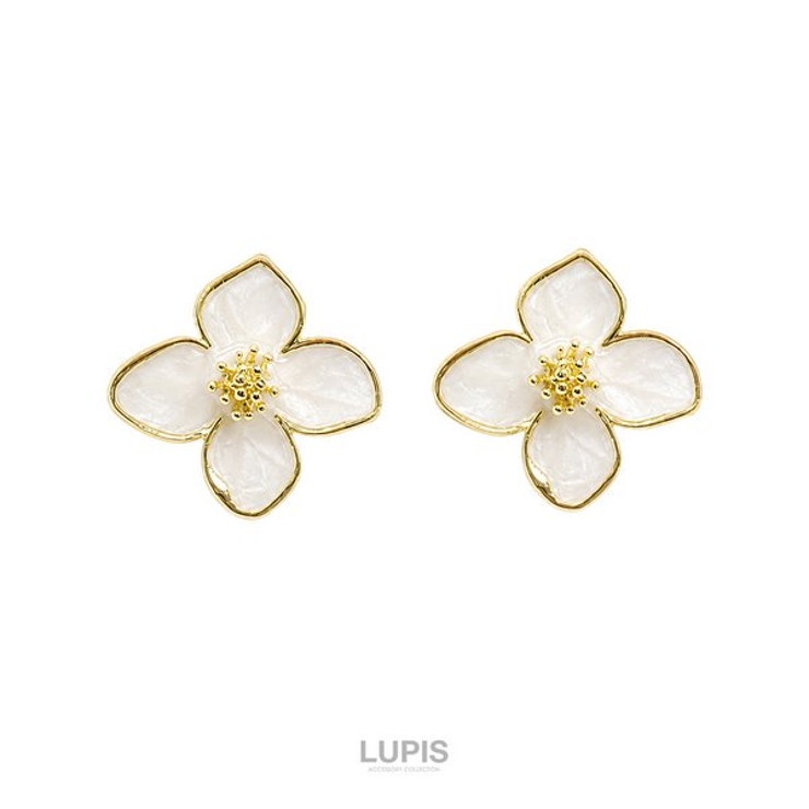 エレガンスフラワーピアス | LUPIS | 詳細画像2 