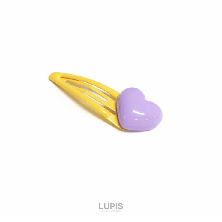 バイカラーハートぱっちんヘアピン | LUPIS | 詳細画像2 