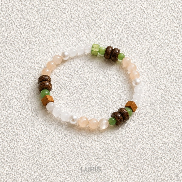 ウッド×ストーンブレスレット | LUPIS | 詳細画像2 