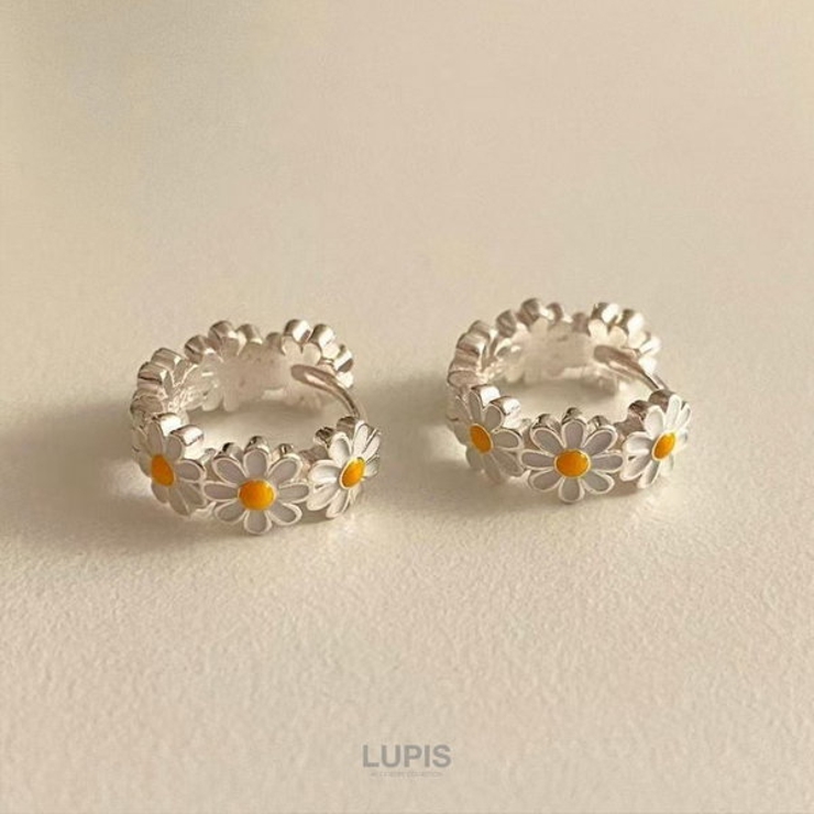 フラワーミニフープピアス | LUPIS | 詳細画像3 