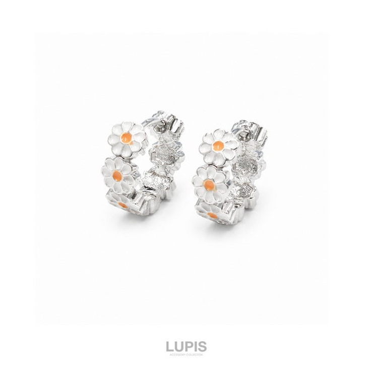 フラワーミニフープピアス | LUPIS | 詳細画像4 