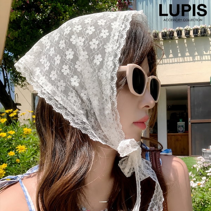 フラワーレースバブーシュカ | LUPIS | 詳細画像1 
