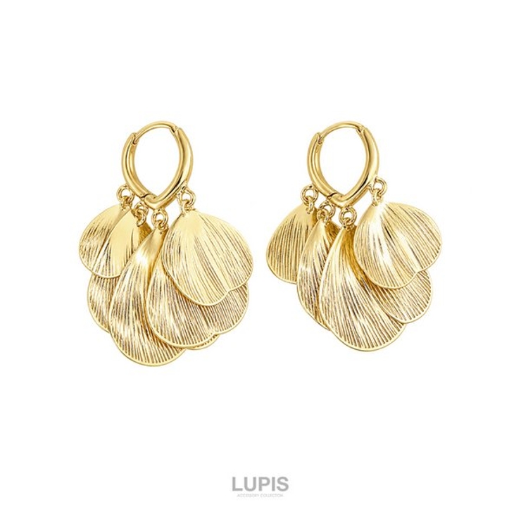 レイヤードペタルフープピアス | LUPIS | 詳細画像4 