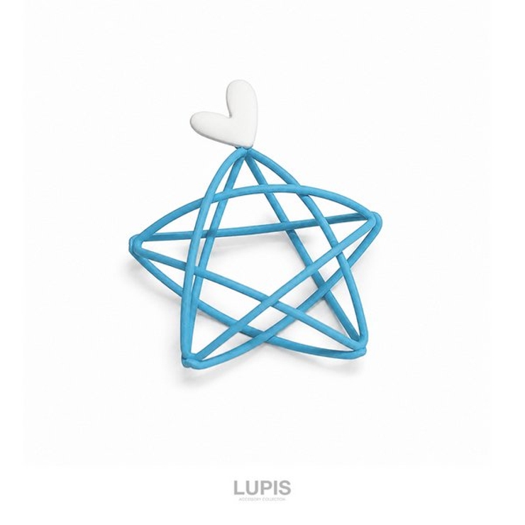 【S925ポスト】ハート×ワイヤースターピアス | LUPIS | 詳細画像5 