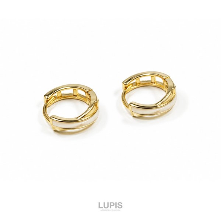 クロスラインフープピアス | LUPIS | 詳細画像6 