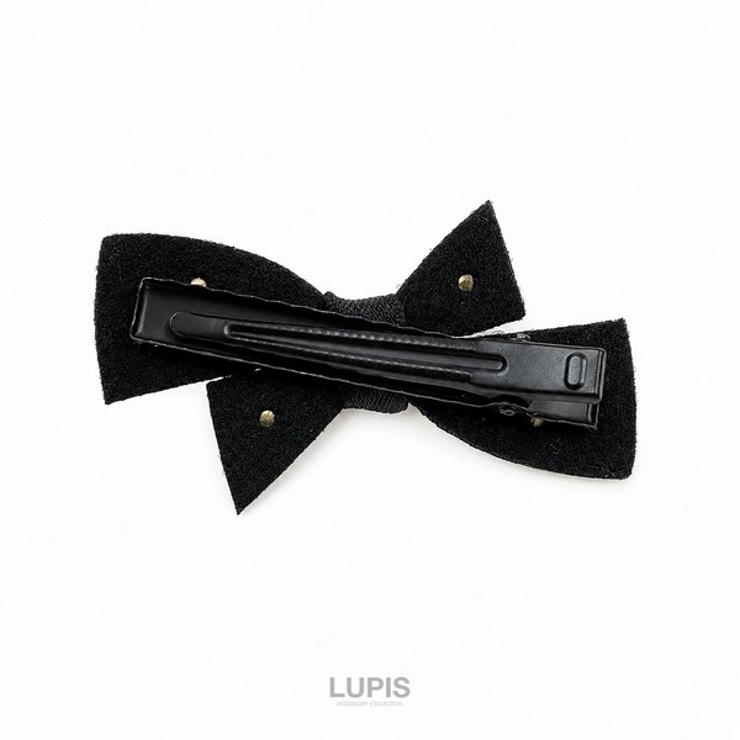 モノトーンリボンヘアクリップ | LUPIS | 詳細画像3 