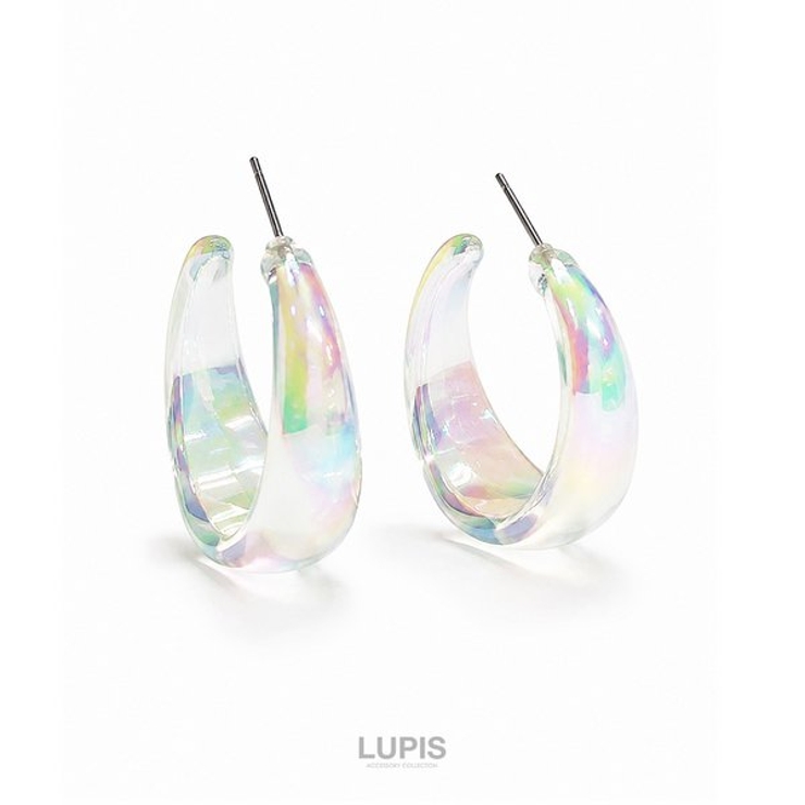 オーロラフープピアス | LUPIS | 詳細画像3 