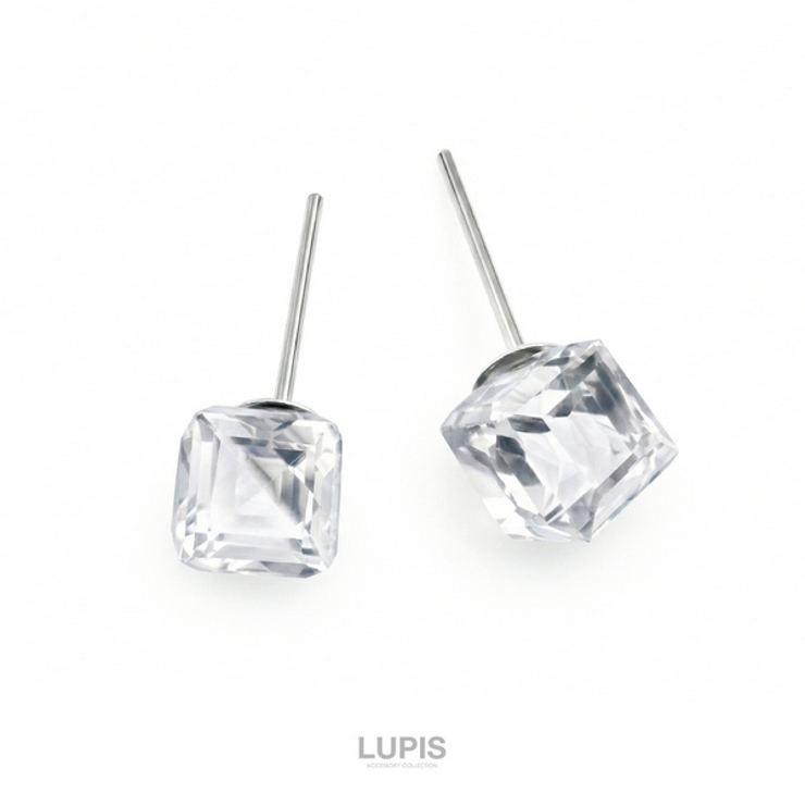 キューブモチーフピアス | LUPIS | 詳細画像3 