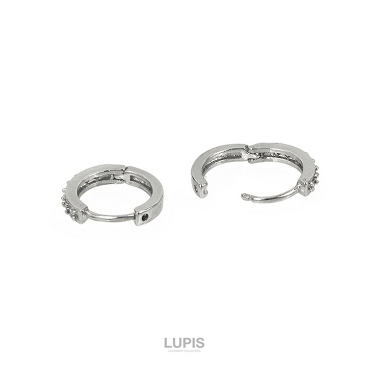 シルバーフープリングピアス | LUPIS | 詳細画像5 