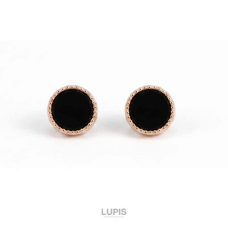 【磁石ピアス】ブラックサークル＆スクエアマグネットピアス | LUPIS | 詳細画像4 