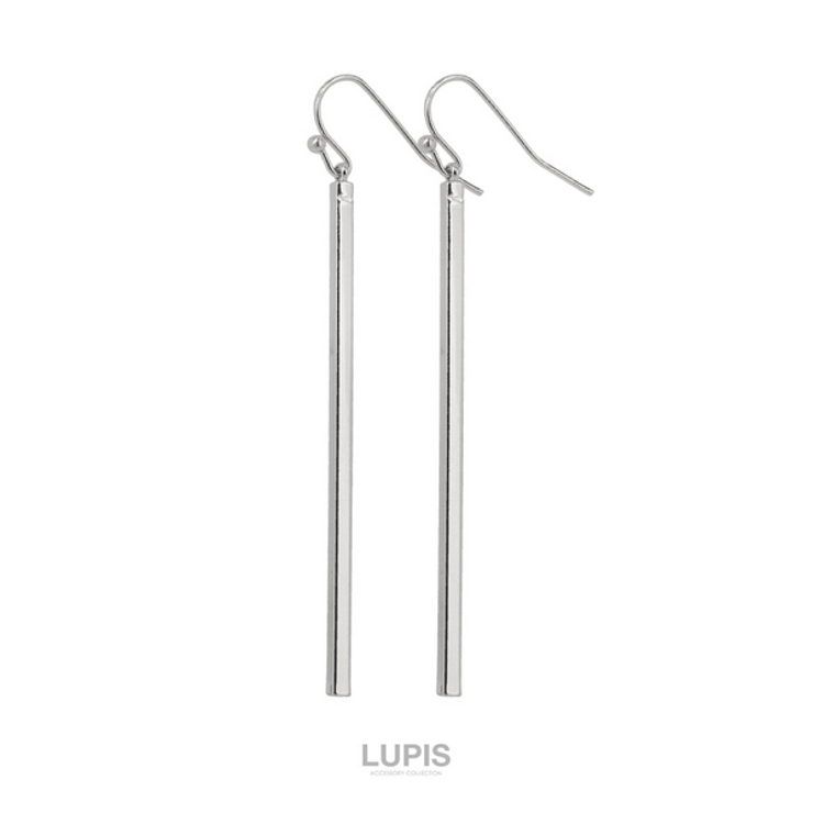 スクエアバーロングフックピアス【長め】 | LUPIS | 詳細画像4 
