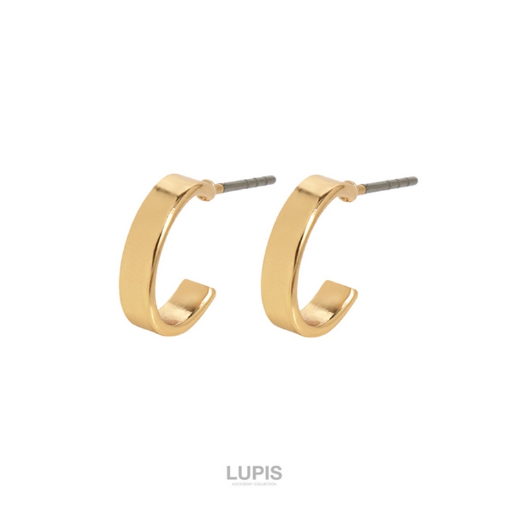 プレートハーフフープピアス | LUPIS | 詳細画像5 