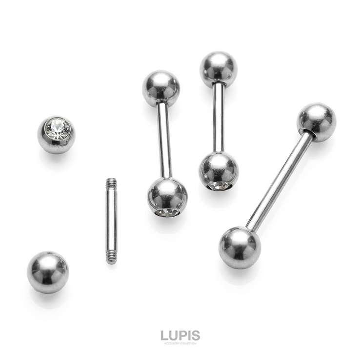 【16G】カラージュエルストレートバーベルボディピアス | LUPIS | 詳細画像7 