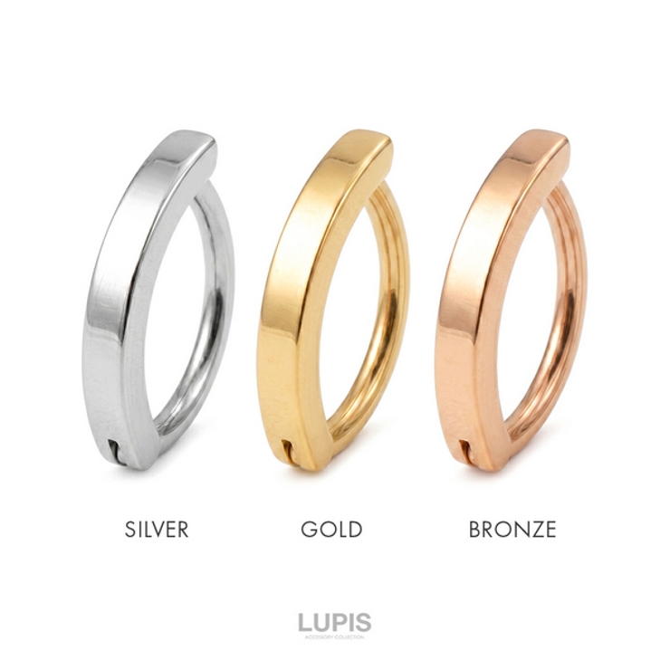 【14G】カーブバーバナナバーベルボディピアス・へそピアス | LUPIS | 詳細画像3 