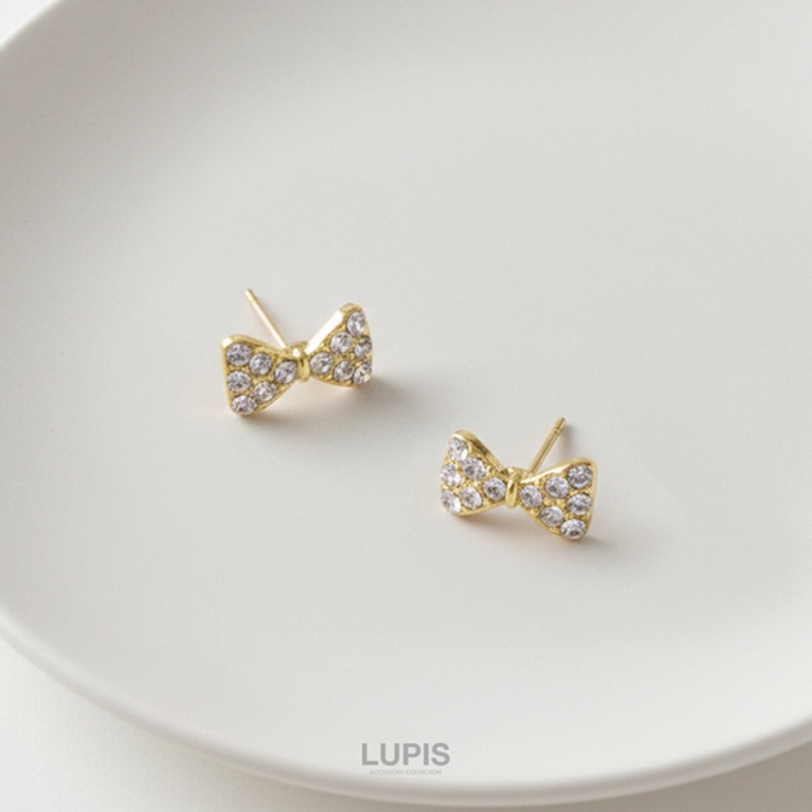 ラディアンスプチリボンピアス | LUPIS | 詳細画像2 
