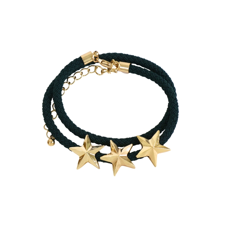 グリーン | 2wayトリプルスターネックレス＆ブレスレット 【アクセサリー アクセ | LUPIS