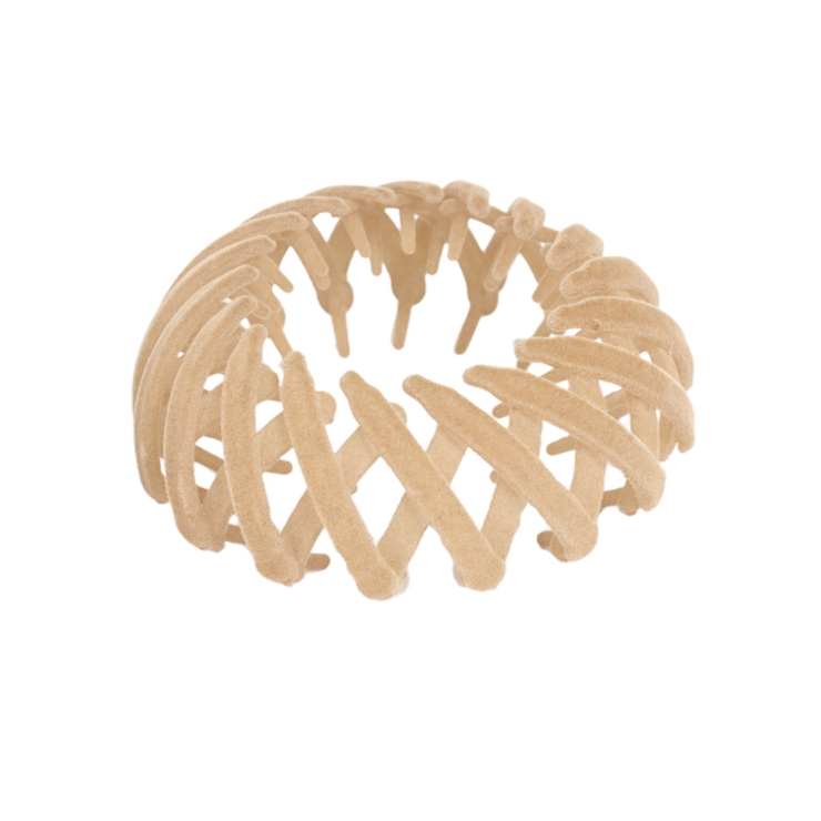 ベージュ | ベロア風ポニーリング【ヘアアクセサリー】 | LUPIS