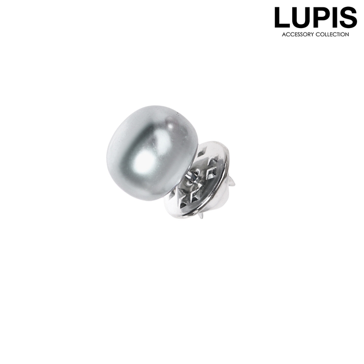 グレー | パールタックピン | LUPIS