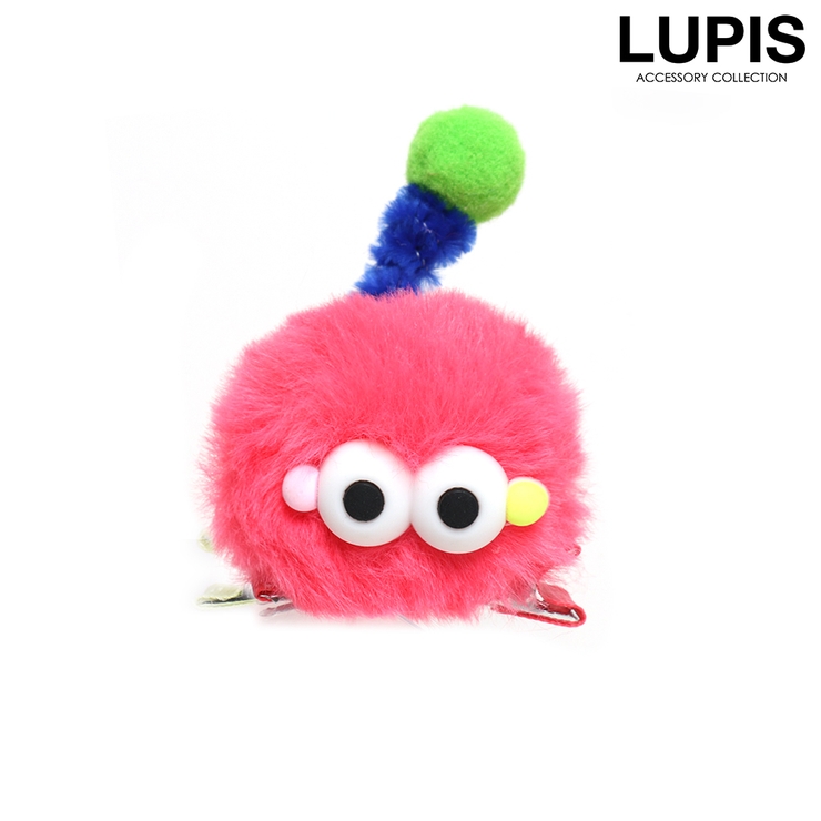 ピンク | ふわふわモンスターヘアクリップ | LUPIS