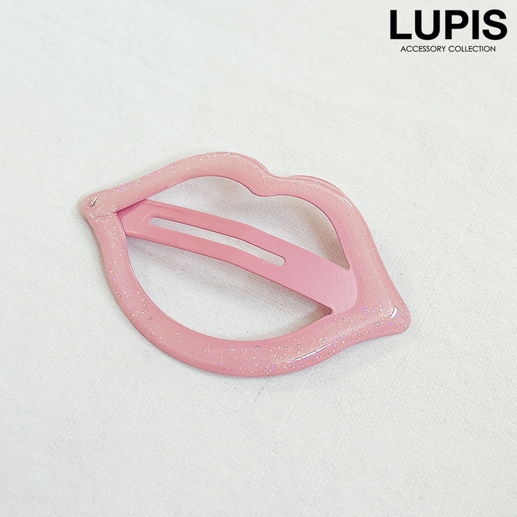 リップ | ハート×リップぱっちんヘアピン | LUPIS