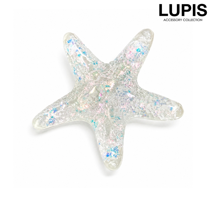 クリア | クリアスターフィッシュヘアクリップ | LUPIS