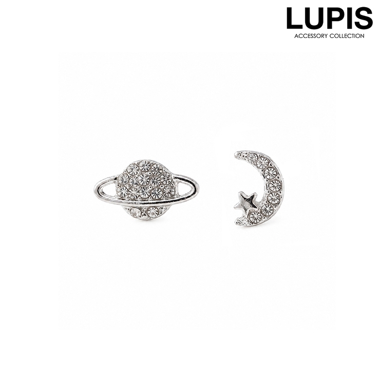 シルバー | ギャラクシーパヴェピアス | LUPIS