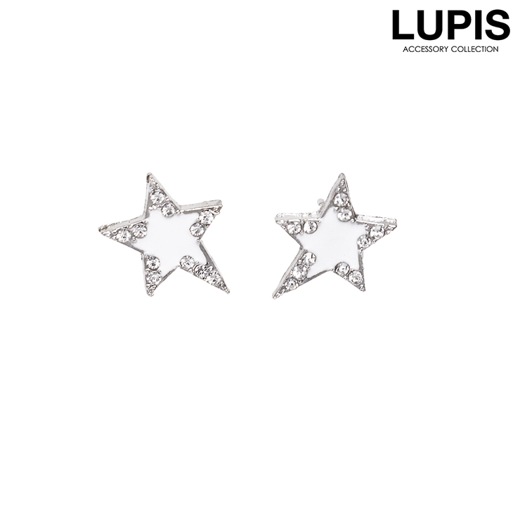 ホワイト | エッジスターピアス | LUPIS