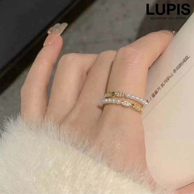 2連 | 2連×リボンフェミニンリング | LUPIS