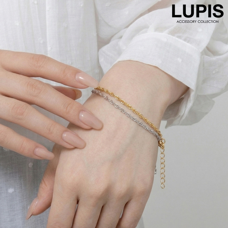 スクリューチェーンブレスレット | LUPIS | 詳細画像1 