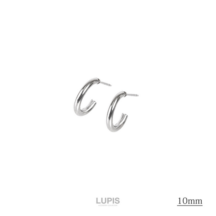 チタンフープピアス【チタン】 | LUPIS | 詳細画像4 