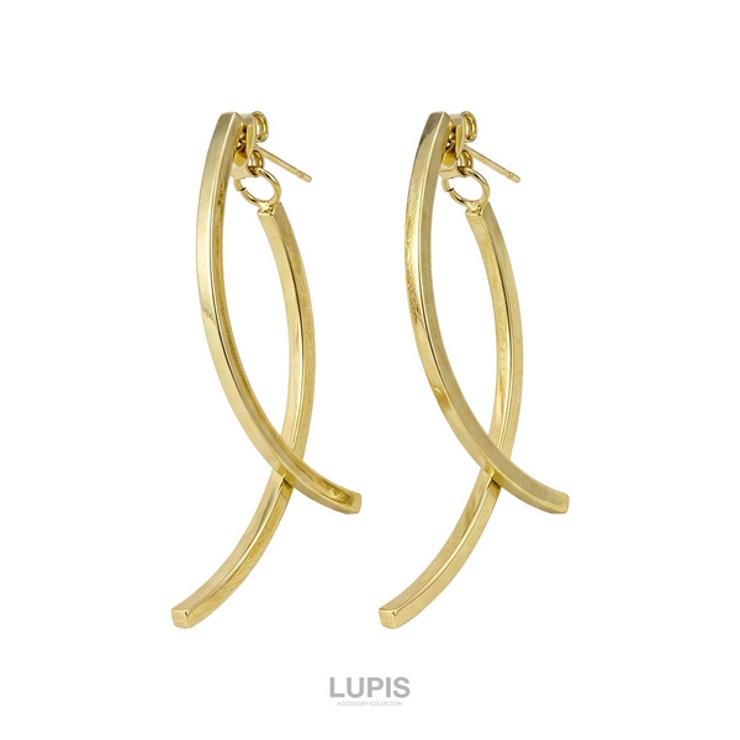 【S925ポスト】カーブラインバックキャッチピアス | LUPIS | 詳細画像4 