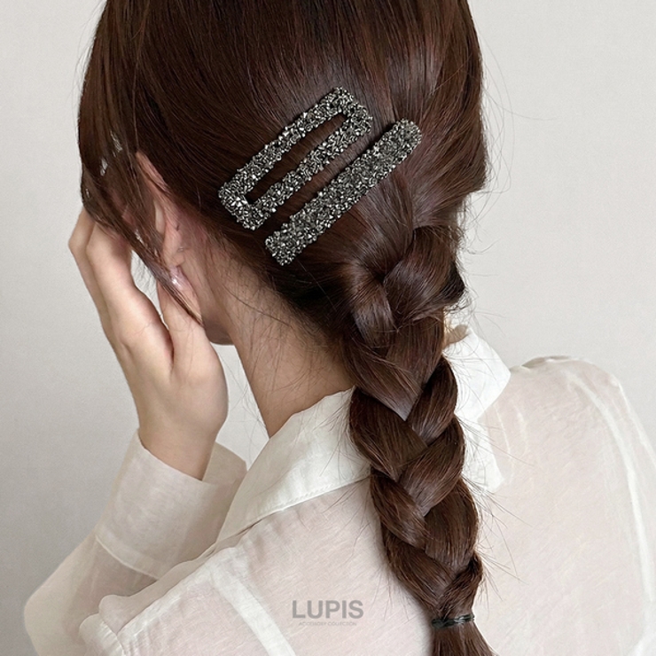 キラキラストーンヘアピンセット 【ヘアアクセサリー ヘアピン[品番