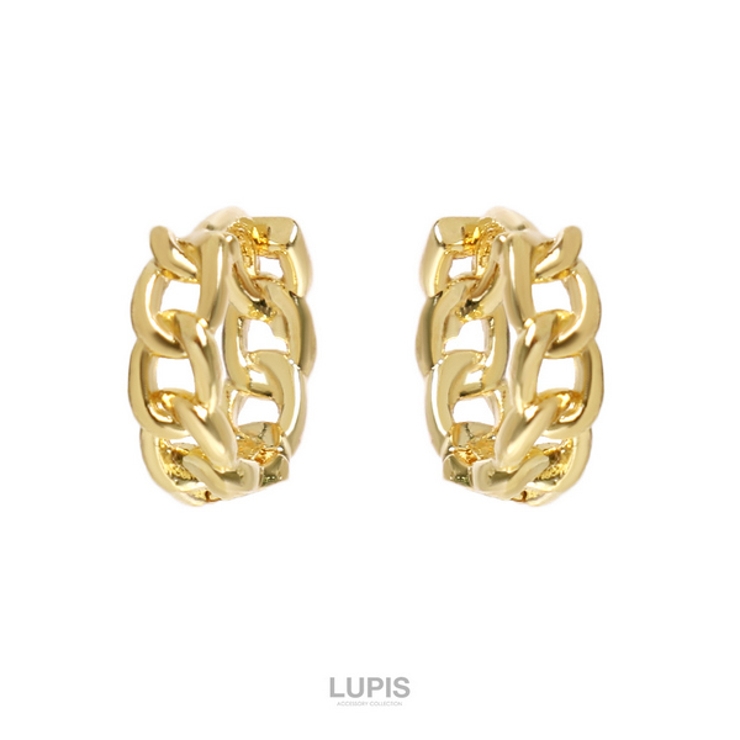 メタルチェーンプチフープピアス 【ピアス レディース | LUPIS | 詳細画像4 