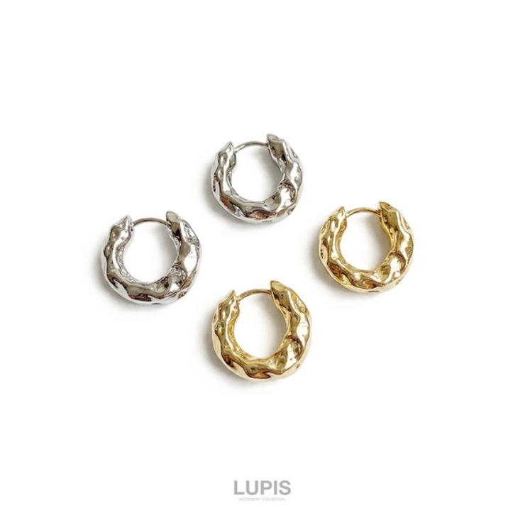 変形メタルフープピアス | LUPIS | 詳細画像3 