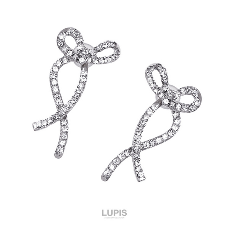 リボンバックキャッチピアス【S925ポスト】 | LUPIS | 詳細画像4 
