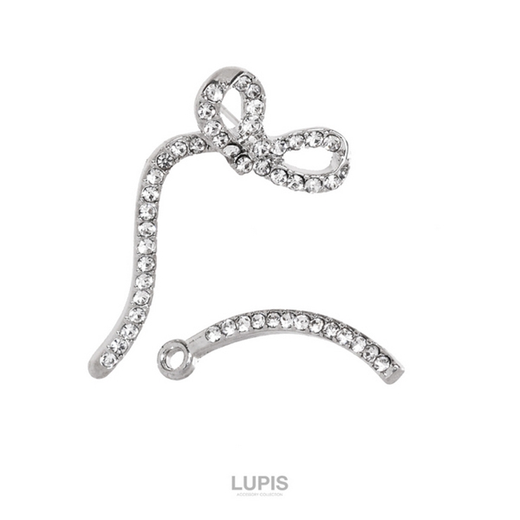 リボンバックキャッチピアス【S925ポスト】 | LUPIS | 詳細画像5 